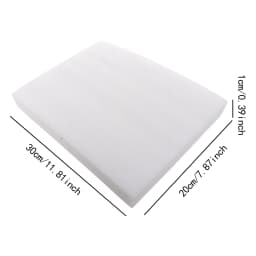 Polyethylene Foam Sheet High Density Foam Padding Black Cushion Foam Packing Pad Cuttable Foam Insert for Packing and Crafts