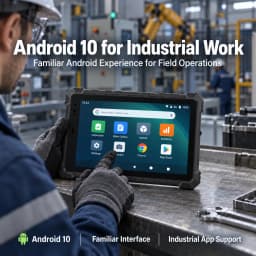 CENAVA A10ST 4G Rugged Android Tablet 10.1 Inch Waterproof IP68 10000mAh Battery NFC Rugged Industrial 16 Tablet RJ45 RS232