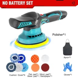 Polishing Machine For Car 12V Cordless Polisher 8 Gears 380W Automotive Electric Waxing Repairing Wireless Sander Polish