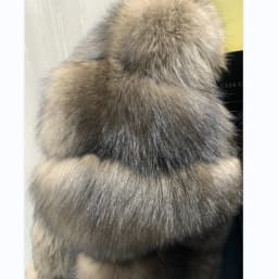 Women's Detachable Real Fox Fur Jacket Thick Warm Removable Vest Luxury Fashion Solid Color Transformable Coat