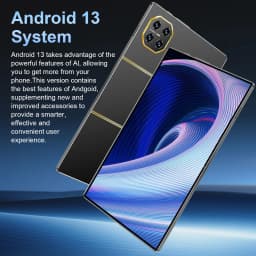 16MP+32MP Camera 2026 New Android 13 Tablet 14 Core 5G WiFi Portable 20000mAh Large Battery 16GB RAM 1TB ROM For Casual Gaming