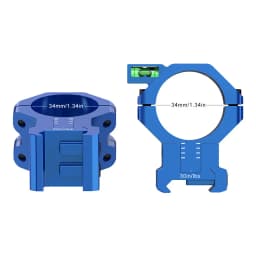 WestHunter Optics MOA And Height Adjustable Picatinny Mounts 1‘’ 30MM Or 34MM Tube Adjust Elevation Hunting Scope Rings