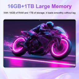 16GB+1TB Android 13 16MP+32MP 5G Global Version Pad 10.36 Inch 20000mAh WPS+5G WiFi Bluetooth Dual SIM Phone Call Tablet