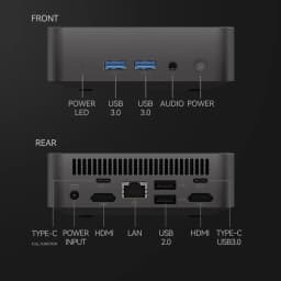 Xiaman Brand New Windows 11 Pro Mini PC Intel Core i7 4510U MINI PC 16GB DDR 1TB 2TB SSD WIFI 6 BT5.2 Computer Pc Desktop