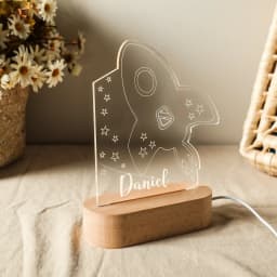 Baby Kids USB Night Light Personalized Children Name Lamp Custom Nursery Newborn Bedroom Home Decoration Birthday Souvenir Gift