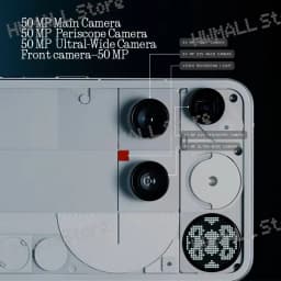 Nothing Phone (3) Smartphone Triple 50Mp Camera 6.67" 120Hz Amoled Display Snapdragon 8S Gen 4 3 Microphones Glyph Array