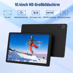 C12 8-Core Tablet PC 10.36 Inch Android 15 Laptop Style Tablet 20GB(3+17GB) RAM 128GB ROM 1280*800 HD LCD 5000mAh Type-C 1TB Expandable Basic Accessory Set For Study Entertainment