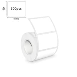 40x20MM Compatible Phomemo M110 M220 M200 Self-Adhesive Color Laser Thermal Paper, E210 P50 Detong P1 HPRT T20 MAKER