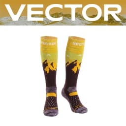 VECTOR High Quality Professional Sport Socks Breathable Road Bicycle Socks Men and Women Outdoor Sports Racing Cycling Socks