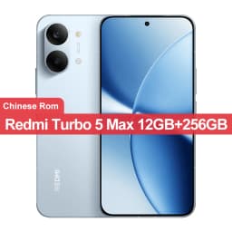 China Version Redmi Turbo 5 Max 512GB/256GB 50MP+20MP Camera 6.83 inch AMOLED Screen Dimensity 9500s 9000mAh Battery 100W