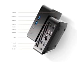 Xiaman NEW Mini PC Intel Windows 11 Mini PC I3 Intel Core I3 6100U Mini Computer 16GB RAM 512GB 1TB SSD 3-Screen Display PC Desktop Wifi 6 BT5.2 Mini Host