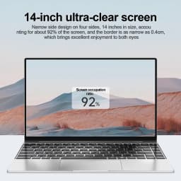 2026 New Ultra Slim 14.1 Inch Core I7-8650U Laptop 16GB RAM 512GB M.2 SSD Windows 11 Pro Business Office Student Computer