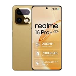 Smartphone Realme 16 Pro Plus 5G 12GB Battery 7000 mAh screen "Hz sensor MP Charge 80 W IP69 Double SIM Android 16 sphotdragon 7 Gen 4 European Version