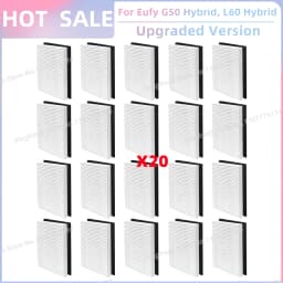 Fit For Eufy G50 Hybrid, L60 Hybrid / L60 Hybrid SES Vacuum Parts Roller Side Brush Hepa Filter Mop Cloth Dust Bag Accessories