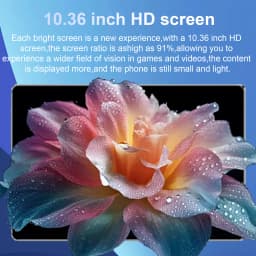 12000mAh Battery Android 13 Tablet 16GB RAM 1TB ROM 16MP+32MP Camera 5G WiFi Portable Tablet Suitable for Daily Entertainment Online Learning Holiday Gift