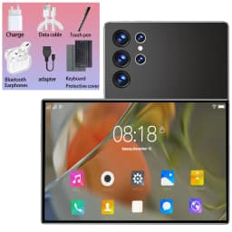 10.36 Inch HD 5G Tablet 2025 Android 13 16GB RAM 1TB ROM 12000mAh 10 Core Dual SIM WiFi GPS WPS Dual Camera With Keyboard