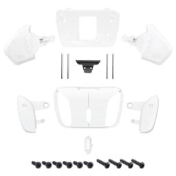 eXtremeRate Replacement Redesigned K1 K2 K3 K4 Back Buttons Housing Shell for ps5 Controller, RISE4 Remap Kit - 19 colors