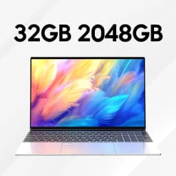 New Ultra Slim Laptop Intel Core I7 8650U 15.6' 32GB RAM 2TB SSD Gaming PC Office Study Computer PC Windows 11 Pro