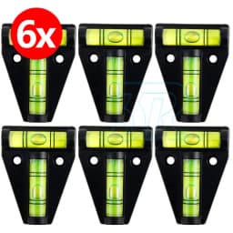 2/4/6x Spirit Level Bubble Leveler T-type Caravan RV Camper Trailer Boat Car NEW