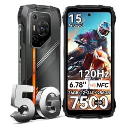 OSCAL PILOT 3 Rugged Smartphone [No EU Charger] 36GB (12+24) + 256GB Android 15 6.78" 7500mAh 50MP+32MP+20MP 120Hz 33W  NFC