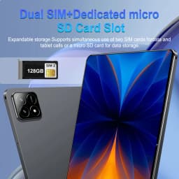 2026 New 10.36 Inch Pad Tablet PC Android 13.0 16GB RAM 1TB ROM 12000mAh 14 Core 5G Dual SIM Bluetooth GPS With Keyboard