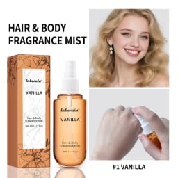 Perfume for Men Women Use For Skin Body & Hair Fragrance Mist Luxury Long Lasting Perfume Collection Vanilla and Rose