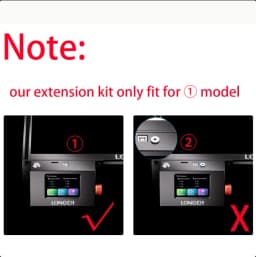 Original RAY5 Extension Parts Kit For LONGER RAY5 20W 10W 5W Engraving Cutting Machine Accessories Expand to 400 * 850mm