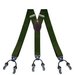 Suspenders for Men 3.5cm Wide Y Shaped 6 Metal Clips Adjustable Elastic Trouser Braces Strap Belts Wedding Party Formal Casual
