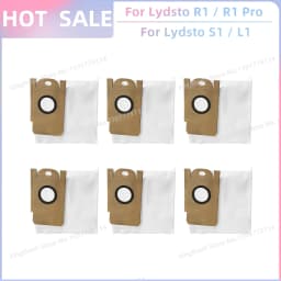 Fit For XiaoMi Lydsto R1 / R1A / R1D / R1 Pro / S1 / L1 Replacement Parts Accessoies Roller Side Brush Filter Mop Pads Dust Bag