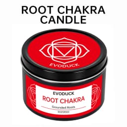 7 Chakra Scented Candle Set, 7 X 3oz Soy Wax Tin Candles with Real Crystals Metal Charms for Meditation Yoga Home Decor Gift Set