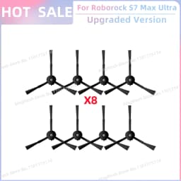 Fit for Roborock S7 Max Ultra Q100TSC Parts Main Roller Side Brush Hepa Filter Mop Pad Cloth Dust Bag Replacement Accessories