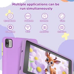 KT1018 7 Inch Android 13 Tablet PC Quad‑Core CPU 8GB(2GB+6GB Expand RAM) 64GB EMMC Storage US Local Warehouse In Stock
