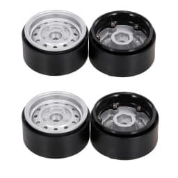 Deep Dish 1.9" Metal Beadlock Wheel Hub Rim for 1/10 RC Crawler Axial SCX10 II III 90046 MST RGT YIKONG Traxxas TRX4 RC4WD D90