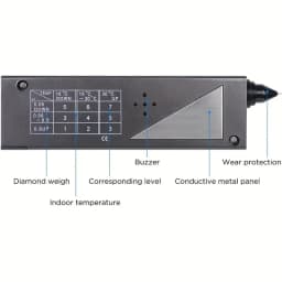 1pc Diamond Selector, Professional Diamond Tester, Gem Tester Pen Portable Electronic Diamond Tester Tool For Jewelry Jade Ruby