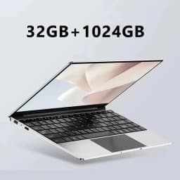 New LENO 14.1" Ultra Laptop  Intel N3700 Notebook Gamer 1920*1080 Display Office Study Computer PC Windows 11 Pro  16GB/32GB DDR4  Windows 11 PC