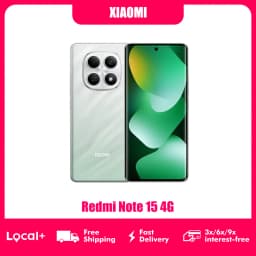 Smartphone Xiaomi Redmi Note 15 4g Global Version Without Nfc 6000 Mah Battery Mediatek Helio G100-Ultra Processor 108 Mp Camera 6.77 "Amoled Display