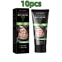 East Moon 60ml Men's ABS Cream Sweating Profusely Tightening Abdomen Enhance Muscle Lines Shaping Strengthen Fitness ABS Cream