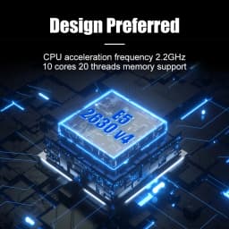 Used Original Xeon E5 2630 V4 E5-2630V4 Processor SR2R7 2.2GHz 10-Cores 25M LGA 2011-3 Xeon V4 Series CPU