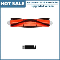 Fit For Dreame D9 / D9 Max / L10 Pro / Trouver LDS Finder RLS3 Parts Roller Side Brush Hepa Filter Mop Cloth Dusbin Water Tank