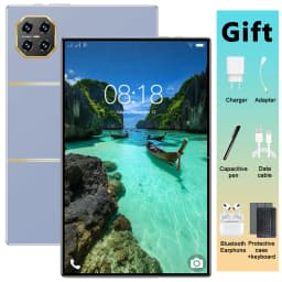 New 2026 5G Tablet 10.58 Inch HD Display 16GB RAM 1TB ROM 20000mAh 14 Core Android13 GPS WPS Dual SIM With Keyboard