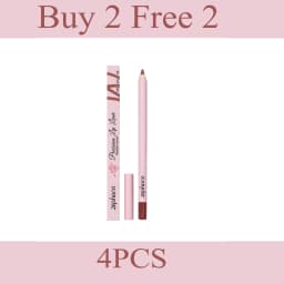 Zephoco 1g Red Brown Lip Liner Pencil Waterproof Long Lasting Smudge Proof Smooth Application For Daily Makeup Natural Finish