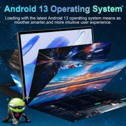 16MP+32MP Dual Camera Tablet Android 13 16GB RAM 1TB ROM 20000mAh Battery 5G WiFi Portable Device for Media Browsing Student Learning Everyday Use Nice Present