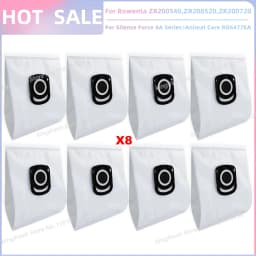 Dust Bag Fit For Rowenta Tefal X-Plorer Serie 75 S+/ 70+/ 580 Max/240+/140+ RG9197WH RR8497WH ZR200520 ZR200540 Silence Force 4A