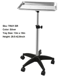 360° Rotating Beauty Salon Cart with Wheels - Organizer with Adjustable Height, Ultimate Salon Utility Cart