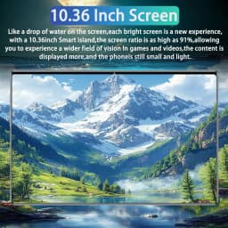 All-Round 10.36 Inch Android 13 Tablet, 14 Core Processor, 16Gb Ram 1Tb Rom, 20000Mah Battery, 5g Dual Sim Wifi, 16Mp+32Mp Cameras for Gaming, Video Streaming, and Daily Office Work