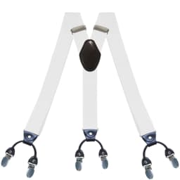 Suspenders for Men 3.5cm Wide Y Shaped 6 Metal Clips Adjustable Elastic Trouser Braces Strap Belts Wedding Party Formal Casual