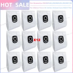 Dust Bag Fit For Rowenta Tefal X-Plorer Serie 75 S+/ 70+/ 580 Max/240+/140+ RG9197WH RR8497WH ZR200520 ZR200540 Silence Force 4A