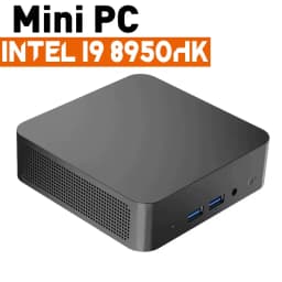 Portable Intel i9 Mini PC Computer Windows 11 1/2TB SSD Intel Core i9 8950HK Intel Core i3 6100U Mini Pc 3-screen display 4K HD i9 Mini Pc Desktop Computer Intel UHD Graphics PC Mini WiFi 6 BT5.2 Mini Pc