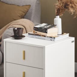 SoBuy FBT115-L Bedside Table Bedside Cabinet Nightstand with 3 Drawers, Side Table for Bedroom Livimg Room Black 40 x 40 x 63cm
