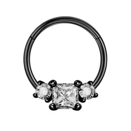 16G Stainless Steel Septum Ring Nose Hoop Ring Bee Bat Septum Piercing Cartilage Hoop Helix Tragus Daith Small Earrings